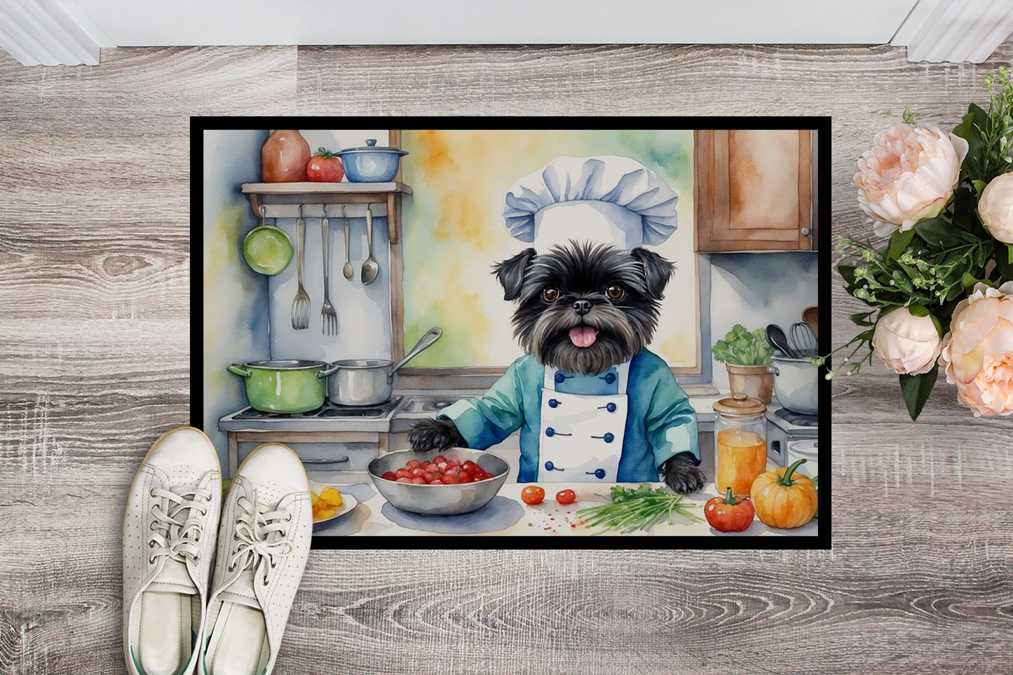 The Dog Chef Doormat - Size: 24HX36W | Pack Of: 1 | Collection name: The dog chef