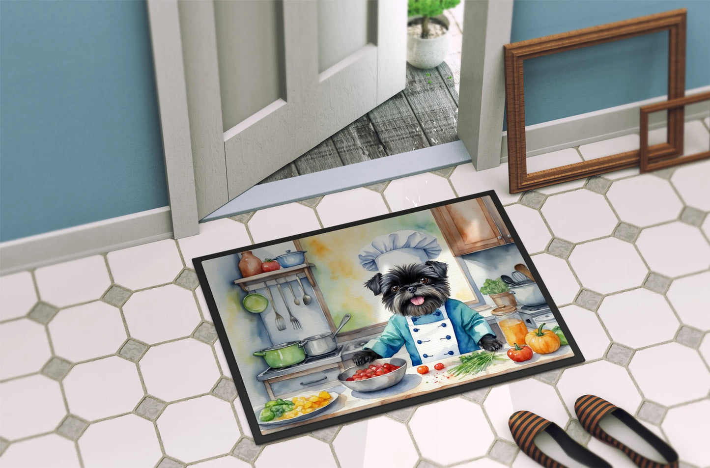 The Dog Chef Doormat - Size: 24HX36W | Pack Of: 1 | Collection name: The dog chef
