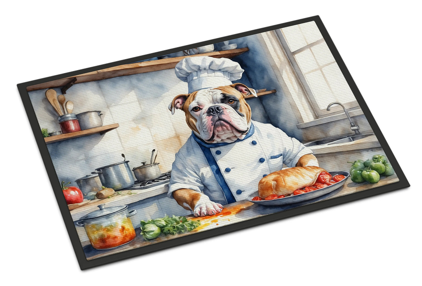The Dog Chef Doormat - Size: 24HX36W | Pack Of: 1 | Collection name: The dog chef