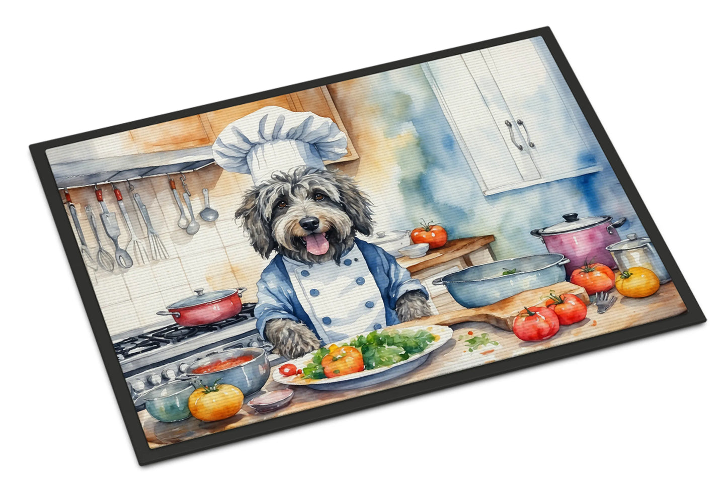 The Dog Chef Doormat - Size: 24HX36W | Pack Of: 1 | Collection name: The dog chef