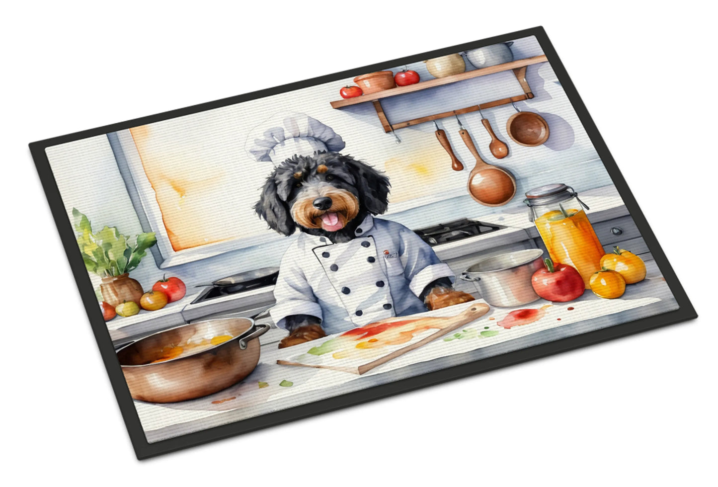 The Dog Chef Doormat - Size: 24HX36W | Pack Of: 1 | Collection name: The dog chef