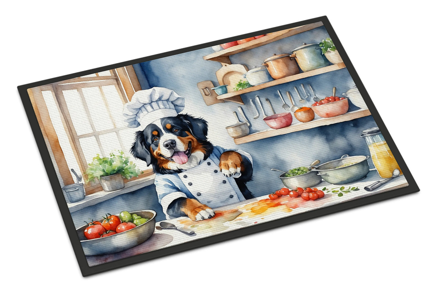 The Dog Chef Doormat - Size: 24HX36W | Pack Of: 1 | Collection name: The dog chef