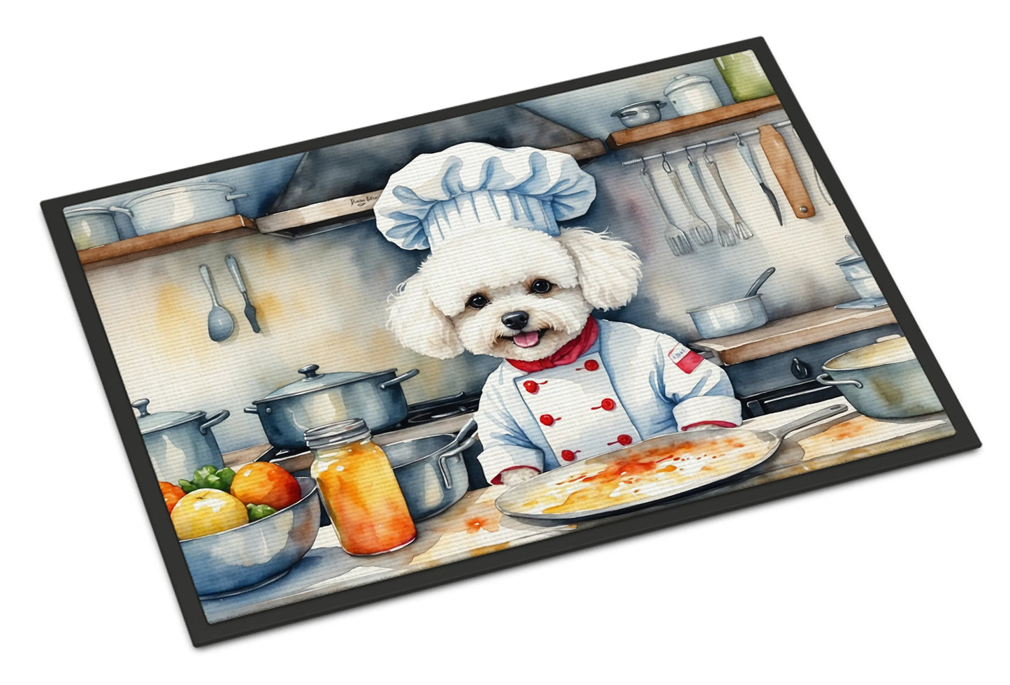 The Dog Chef Doormat - Size: 24HX36W | Pack Of: 1 | Collection name: The dog chef
