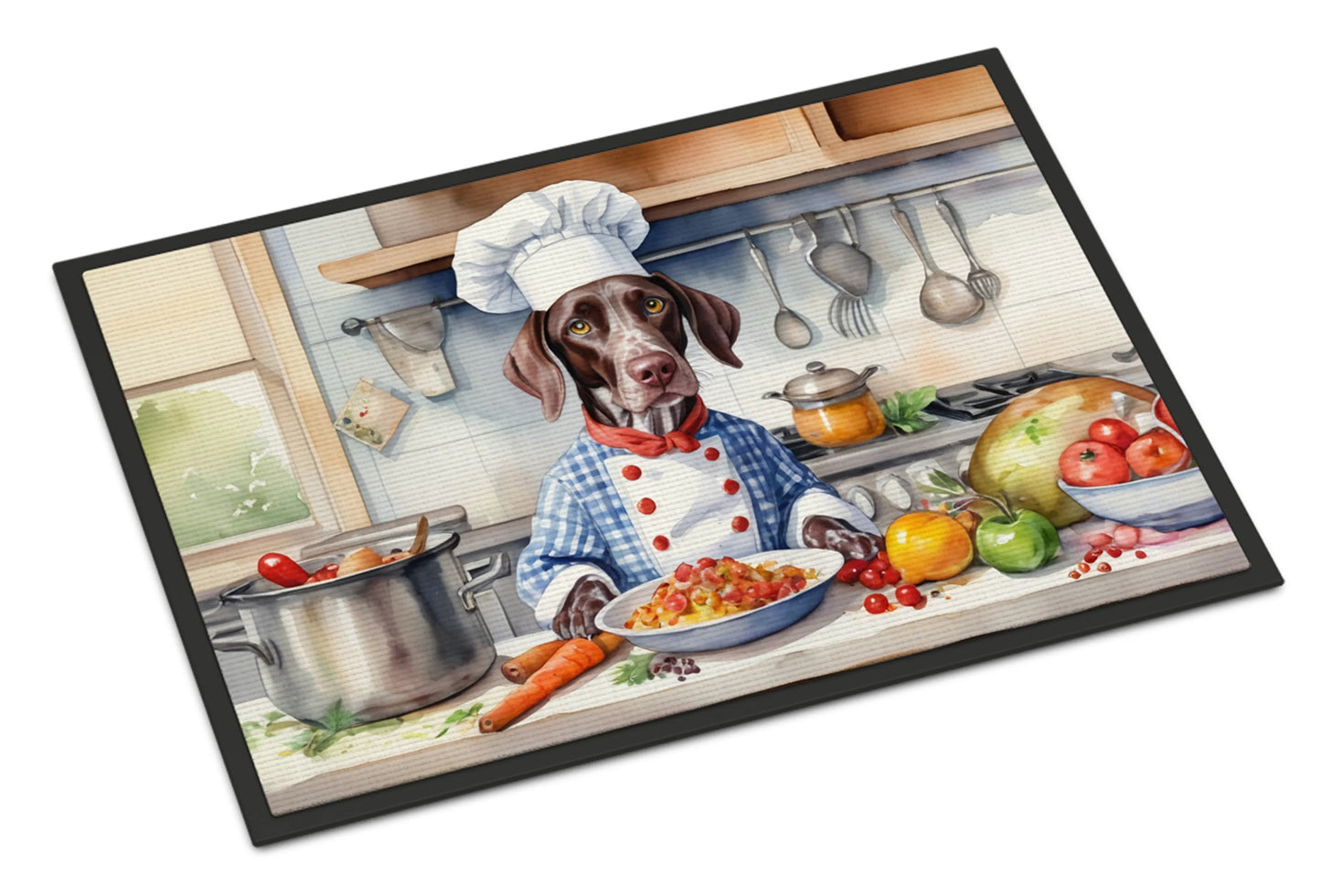 The Dog Chef Doormat - Size: 24HX36W | Pack Of: 1 | Collection name: The dog chef
