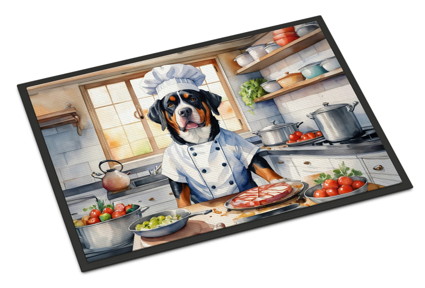 The Dog Chef Doormat - Size: 24HX36W | Pack Of: 1 | Collection name: The dog chef
