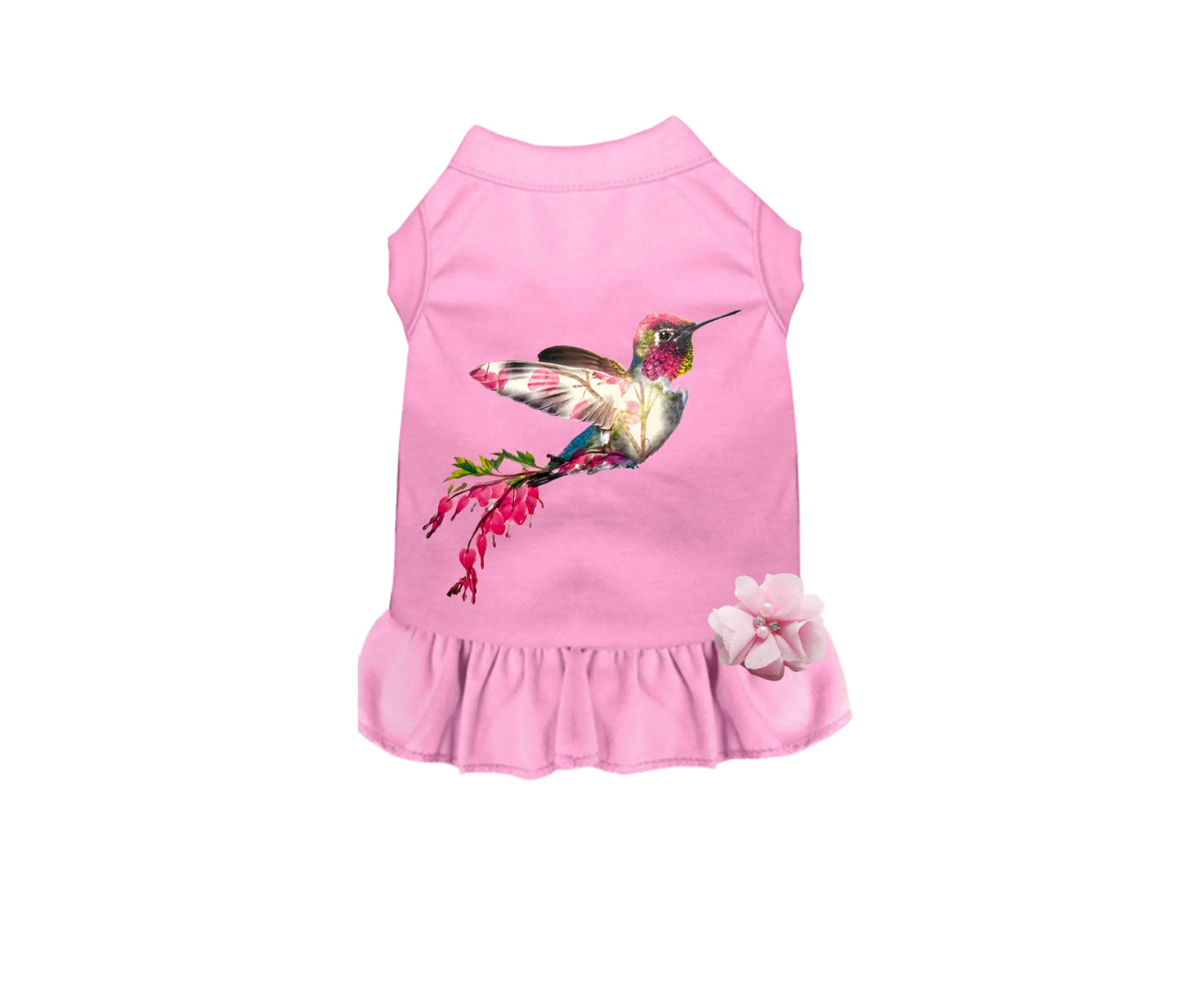 Hummingbird Summer- Dog Dress
